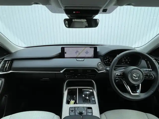 マツダ ＣＸ－６０ XD Lパッケージ 滋賀県 2023(令5)年 1.5万km マシーングレープレミアムM 革シート/BOSEサウンド/純正ナビ/（Bluetooth／HDMI／USB／AppleCarPlay／Android Auto）/アラウンドビューモニター/ビルトインETC/前席パワーシート/全席シートヒーター/メモリシート/ステアリングヒーター/アダプティブクルーズコントロール/ブラインドスポットモニター/レーンキープアシスト/コーナーセンサー/衝突被害軽減ブレーキ/オートブレーキホールド/パドルシフト/MTモード付AT/パワーバックドア/100V電源/トラクションコントロールシステム/LEDヘッドランプ/オートライト/オートマチックハイビーム/オートホールド/純正アルミホイール/純正フロアマット/プッシュスタート/スマートキー/ステアリングスイッチ