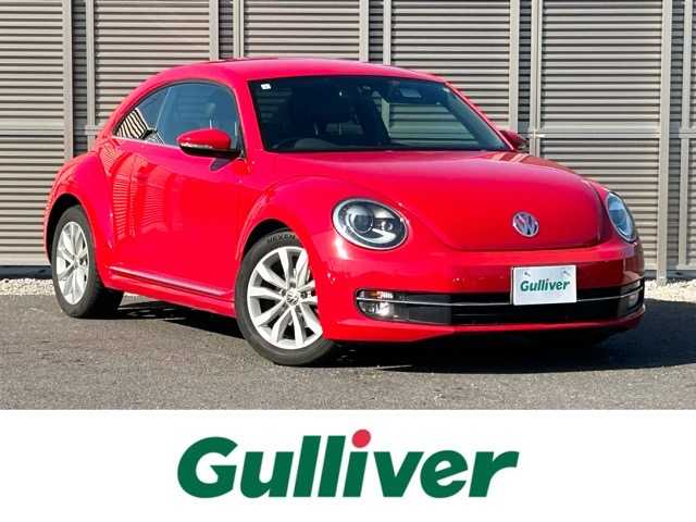 フォルクスワーゲン ザ・ビートル デザイン レザーパッケージ 千葉県 2012(平24)年 13.9万km トルネードレッド Bluetooth/D/N席シートヒーター/ステアリングスイッチ/レザーシート/オートライト/バックカメラ/横滑り防止装置/ETC/ABS/MTモード付AT/リモコンキー/ドライブレコーダー