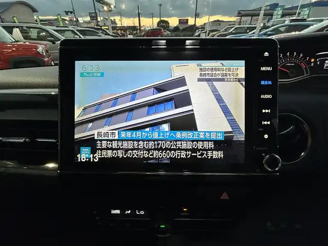 ホンダ Ｎ ＢＯＸ カスタム G L ターボ ホンダセンシング 長崎県 2019(令1)年 7.9万km クリスタルブラックパール 純正８インチナビ/（CD/BT/DVD）/フルセグテレビ/バックカメラ/クルーズコントロール/プッシュスタート/両側パワースライドドア/ETC/ハーフレザーシート/LEDライト/ドライブレコーダー/ワンオーナー/１５インチアルミホイール