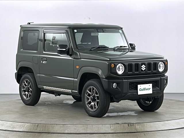 スズキ ジムニー XC 愛知県 2024(令6)年 1.4万km ジャングルグリーン 純正8インチナビ/・フルセグTV/・Bluetooth/・バックカメラ/ETC2.0/前席シートヒーター/前後ドライブレコーダー/クルーズコントロール/LEDヘッドライト/純正16インチAW/純正フロアマット/スペアキー有/取扱説明書