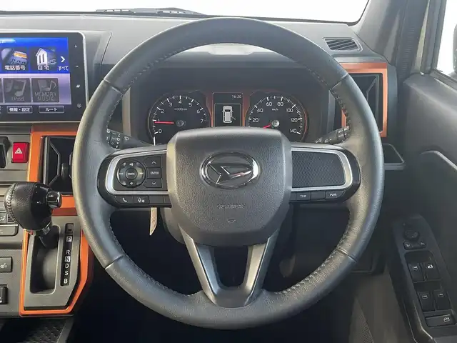 ダイハツ タフト G 宮崎県 2020(令2)年 3.8万km シャイニングホワイトパール 純正ナビゲーション/　AM FM BT TV/衝突軽減ブレーキ/バックカメラ/ドライブレコーダー/LEDヘッドライト/シートヒーター/電動パーキングブレーキ/ウィンカーミラー/スマートキー/プッシュスタート/電動格納ミラー/純正15インチアルミホイール/ハーフレザーシート/オートライト/アイドリングストップ