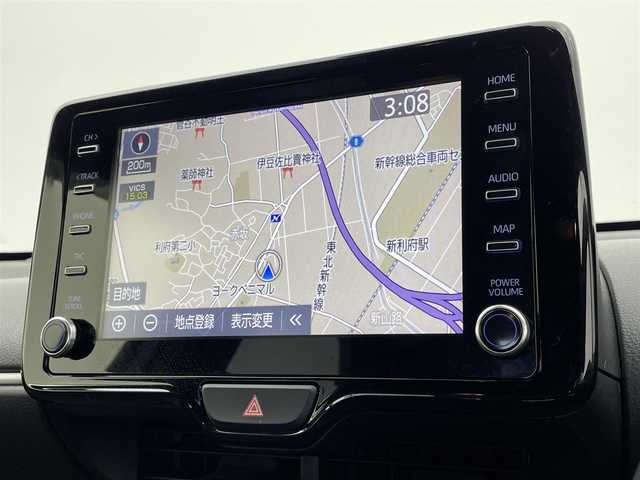 トヨタ ヤリス G 宮城県 2020(令2)年 5.7万km ダークブルーマイカM ナビキット/(AM/FM/USB/Miracast)/Bluetooth/バックカメラ/ETC/前後ドライブレコーダー/レーダークルーズコントロール/プッシュスタート/スマートキー/スペアキー/SOSスイッチ/オートライト/オートマチックハイビーム/ヘッドライトレベライザー/ドアバイザー/純正フロアマット/禁煙
