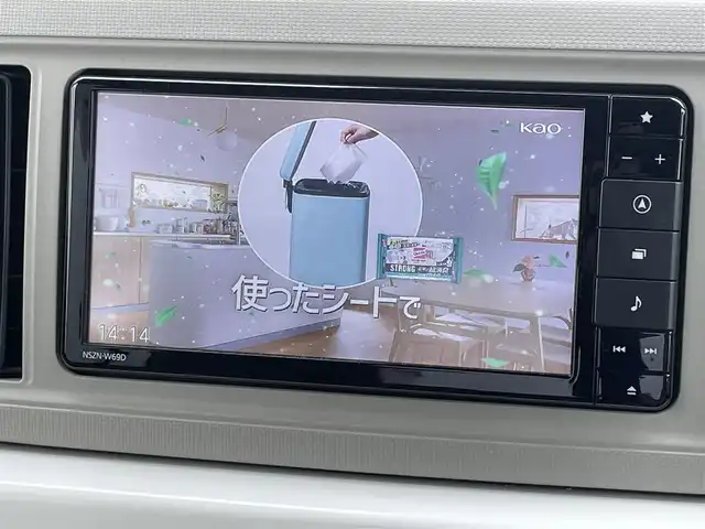 ダイハツ ミラ トコット G SA Ⅲ 宮崎県 2019(平31)年 8万km セラミックグリーンM 純正7インチナビ/BT/CD/DVD再生機能/フルセグテレビ/パノラマモニター/前席シートヒーター/LEDヘッドライト/スマートアシストIII/オートハイビーム/アイドリングストップ