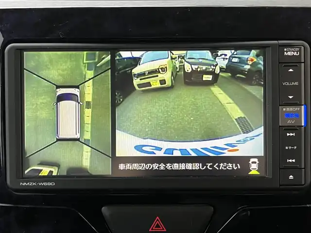 ダイハツ タント カスタムX トップED VS SAⅢ 愛知県 2019(平31)年 3.6万km パールホワイトⅢ 純正SDナビ/NMZK-W69b/CD・DVD/Bluetooth/フルセグ/全方位カメラ/ドライブレーター/両側パワースライドドア/ETC/ハーフレザー/シートヒーター/衝突軽減/オートハイビーム/スマートキー２/取説