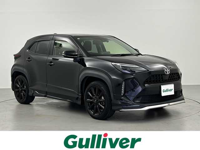 トヨタ ヤリスクロス Z 岐阜県 2021(令3)年 6.2万km ブラックマイカ 純正ナビ/・Bluetooth/・USB/モデリスタエアロ/ＴＲＤ１８インチＡＷ　/バックカメラ　/トヨタセーフティセンス/ハーフレザーシート/前席シートヒーター/ブラインドスポットモニター/ビルトインＥＴＣ/ドライブレコーダー/純正フロアマット/LEDオートライト/コーナーセンサー/ドアバイザー/スマートキー×２/プッシュスタートキャプテンシート