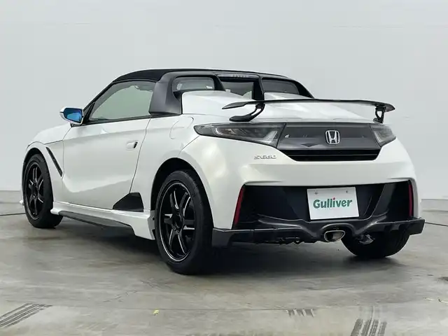 ホンダ Ｓ６６０ α 岡山県 2020(令2)年 2.1万km プレミアムスターホワイトP 無限エアロ(F.S.R)/無限カーボンリアウィング/無限ハイドロフィリックミラー/社外16インチAW(RAYS)/純正ディスプレイオーディオ/社外ポータブルナビ/型番：CN-G1000VD/ワンセグTV/バックカメラ/社外ドライブレコーダー前方/ETC/前席シートヒーター/LEDヘッドライト/新車保証書/取扱説明書/スペアキー×1
