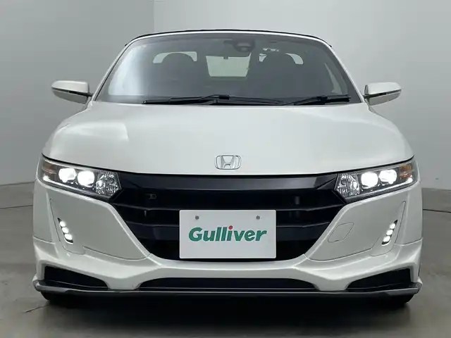 ホンダ Ｓ６６０ α 岡山県 2020(令2)年 2.1万km プレミアムスターホワイトP 無限エアロ(F.S.R)/無限カーボンリアウィング/無限ハイドロフィリックミラー/社外16インチAW(RAYS)/純正ディスプレイオーディオ/社外ポータブルナビ/型番：CN-G1000VD/ワンセグTV/バックカメラ/社外ドライブレコーダー前方/ETC/前席シートヒーター/LEDヘッドライト/新車保証書/取扱説明書/スペアキー×1