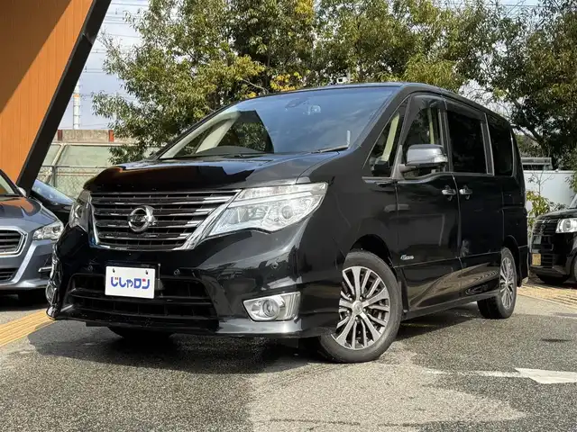 日産 セレナ ハイウェイS S HV Aセーフ 兵庫県 2014(平26)年 7.9万km ダイヤモンドブラック (株)IDOMが運営する【じしゃロン西宮店】の自社ローン対象車両になります。こちらは現金ご利用時の価格です。自社ローンご希望の方は別途その旨お申付け下さい。/SDナビ/フルセグテレビ/バックカメラ/フリップダウンモニター/アイドリングストップ/クルーズコントロール/プッシュスタート/片側パワースライドドア/ETC
