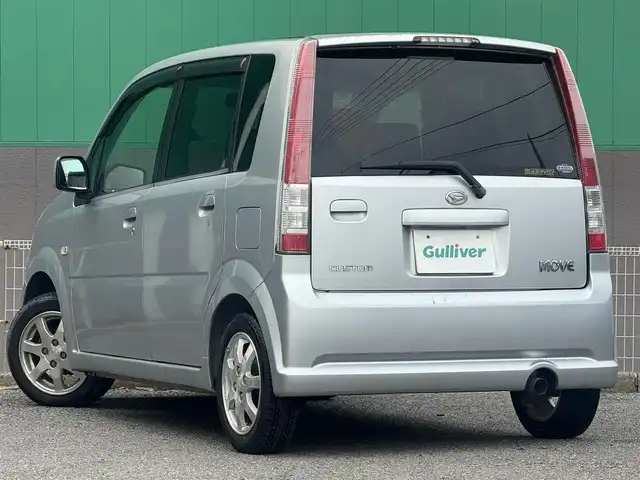 ダイハツ ムーヴ カスタム X LTD 千葉県 2003(平15)年 12.5万km ブライトシルバーメタリック 純正MD・CDチューナー/フロアマット/電格ミラー/ドアバイザー/純正14インチAW