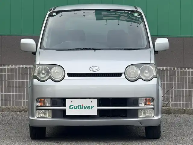 ダイハツ ムーヴ カスタム X LTD 千葉県 2003(平15)年 12.5万km ブライトシルバーメタリック 純正MD・CDチューナー/フロアマット/電格ミラー/ドアバイザー/純正14インチAW