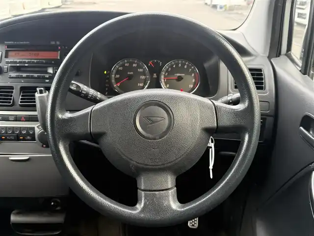 ダイハツ ムーヴ カスタム X LTD 千葉県 2003(平15)年 12.5万km ブライトシルバーメタリック 純正MD・CDチューナー/フロアマット/電格ミラー/ドアバイザー/純正14インチAW