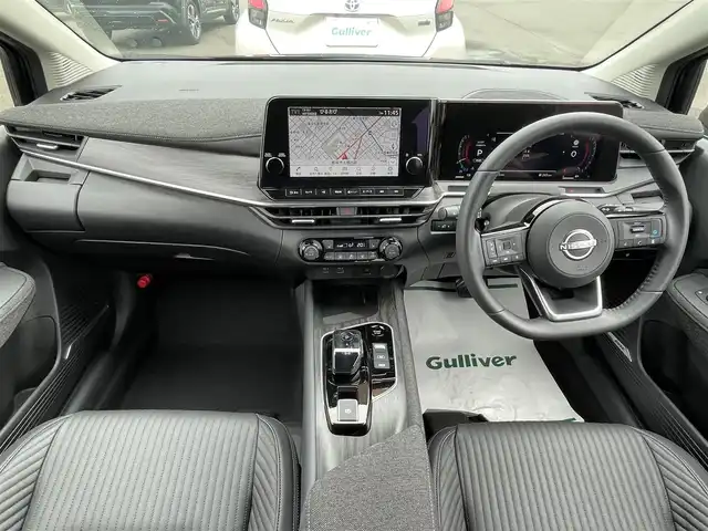 日産 オーラ G レザーエディション 宮崎県 2024(令6)年 0.1万km オーロラフレアブルーパール メモリナビ/フルセグテレビ/バックカメラ/クルーズコントロール/プッシュスタート/ETC2.0/インテリジェントルームミラー/プロパイロット/アラウンドビューモニター/BOSEサウンドシステム/シートヒーター/ステアリングヒーター/純正17インチアルミ