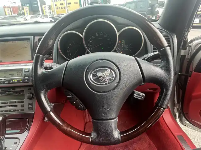 トヨタ ソアラ 430SCV ノーブルカラーED 愛媛県 2003(平15)年 5.3万km シルバーM 純正ナビ/ETC/スピーカー（Mark Levinson）/クルーズコントロール/パワーシートD＋N席/シートメモリ/電動ルーフ開閉/純正アルミホイール/純正フロアマット/オートライト/キセノンヘッドライト/フォグランプ/本革レザーシート