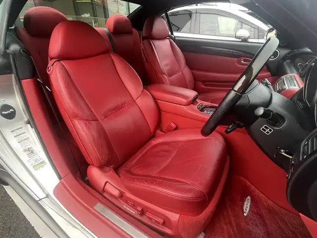 トヨタ ソアラ 430SCV ノーブルカラーED 愛媛県 2003(平15)年 5.3万km シルバーM 純正ナビ/ETC/スピーカー（Mark Levinson）/クルーズコントロール/パワーシートD＋N席/シートメモリ/電動ルーフ開閉/純正アルミホイール/純正フロアマット/オートライト/キセノンヘッドライト/フォグランプ/本革レザーシート