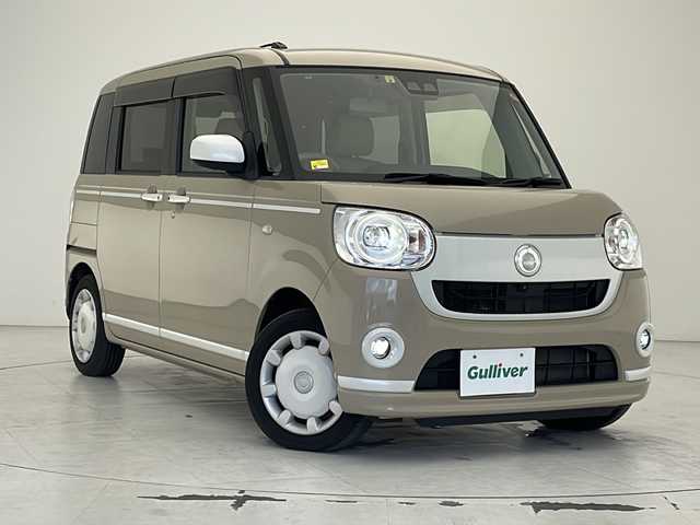 ダイハツ ムーヴ キャンバス G ホワイトアクセント リミテッド SAⅢ 沖縄県 2020(令2)年 6.8万km ナチュラルベージュマイカM 社外ナビ(AVIC-RW33)/ＴＶ/ＤＶＤ/ＥＴＣ/両側パワースライドドア/ワンオーナー/ＬＥＤヘッドライト/オートライト/スマートアシストIII/スマートキー/プッシュスタート/ドアバイザー/アイドリングストップ/保証書/記録簿
