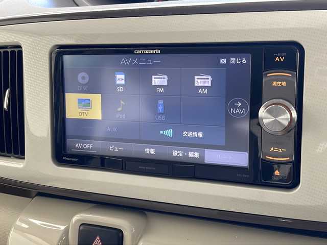 ダイハツ ムーヴ キャンバス G ホワイトアクセント リミテッド SAⅢ 沖縄県 2020(令2)年 6.8万km ナチュラルベージュマイカM 社外ナビ(AVIC-RW33)/ＴＶ/ＤＶＤ/ＥＴＣ/両側パワースライドドア/ワンオーナー/ＬＥＤヘッドライト/オートライト/スマートアシストIII/スマートキー/プッシュスタート/ドアバイザー/アイドリングストップ/保証書/記録簿