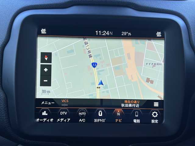 クライスラー・ジープ ジープ レネゲード トレイルホーク 秋田県 2019(令1)年 4.3万km 黒 純正メモリナビ/Bluetooth、フルセグTV/バックカメラ/ETC/前後ドライブレコーダー/クルーズコントロール/純正リアスポイラー/純正18インチAW/ドアバイザー/4WD/スペアキー