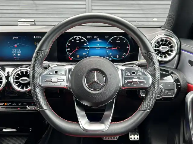 メルセデス・ベンツ ＣＬＡ２００ｄ Sブレーク AMGライン 茨城県 2020(令2)年 2.4万km コスモスブラック AMGレザ-EXC /赤黒本革シート /シートヒ-タ- /M付PWシ-ト /RSP /ACC /LKA /BSA /PRE-SAFEプラス /マルチビームLED /アルミニウムインテリアトリム /アンビエントライト /ナビ /TV /BT/USB /バックカメラ /パークトロニック /ETC2.0 /禁煙車