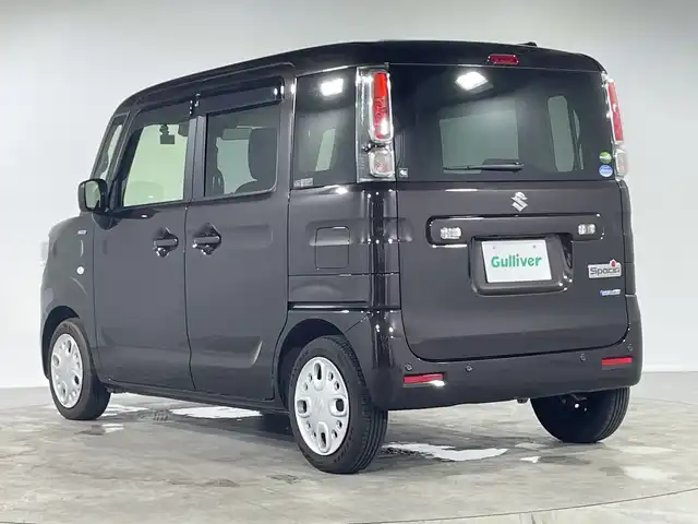 スズキ スペーシア HYBRID X 福岡県 2020(令2)年 2.7万km アーバンブラウンパールメタリック 禁煙車純正8型SDナビ（フルセグTV/DVD/CD/BT）バックモニタースズキセーフティサポートコーナーセンサー両側パワスラアイドリングストップ前後ドラレコシートヒータースマートキープッシュスタート