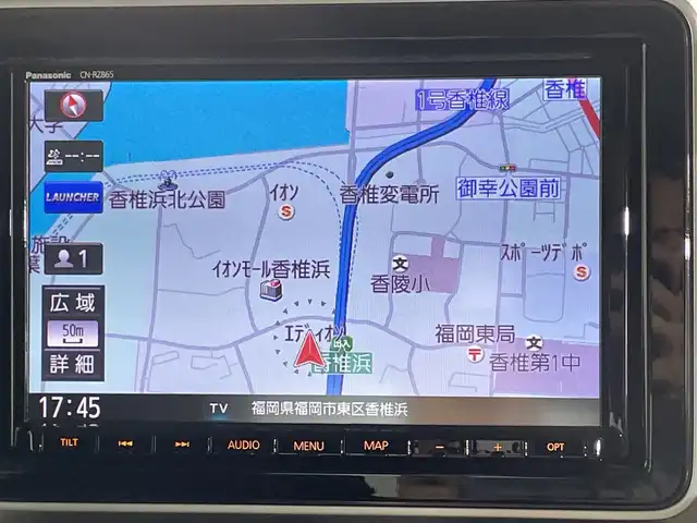 スズキ スペーシア HYBRID X 福岡県 2020(令2)年 2.7万km アーバンブラウンパールメタリック 禁煙車純正8型SDナビ（フルセグTV/DVD/CD/BT）バックモニタースズキセーフティサポートコーナーセンサー両側パワスラアイドリングストップ前後ドラレコシートヒータースマートキープッシュスタート