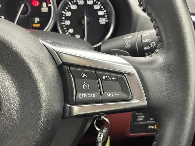 マツダ ロードスター ＲＦ VS バーガンディセレクション 埼玉県 2019(令1)年 4.2万km エターナルブルーマイカ 純正ナビ　バックカメラ　赤レザーシート　シートヒーター　純正アルミホイール　純正フロアマット　パドルシフト　ＤＶＤ再生　オートライト　スマートキー　クルーズコントロール　ＬＥＤヘッドライト　地デジＴＶ