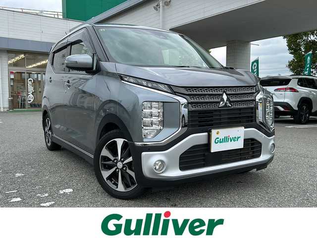 三菱 ｅＫクロス G 兵庫県 2020(令2)年 8.1万km チタニウムグレーメタリック 社外メモリーナビ・ワンセグ・BT・CD・FM・AM/バックカメラ/車線逸脱防止支援システム/衝突被害軽減ブレーキ/前後ドライブレコーダー/先行車発進通知/ロードサインアシスト/ヒルディセントコントロール/アイドリングストップ/プッシュスタート/スマートキー×1/純正フロアマット/純正ドアバイザー