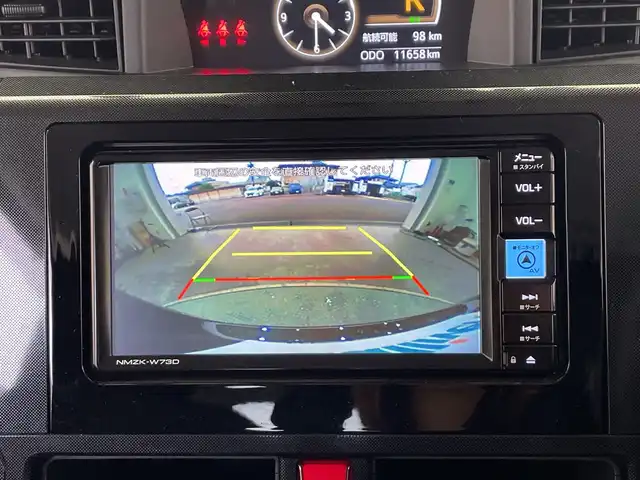 トヨタ ルーミー G 栃木県 2023(令5)年 1.2万km ブラックマイカメタリック 純正ナビ/（CD/DVD/フルセグTV/Bluetooth/SD/AUX/USB）/バックカメラ/前後コーナーセンサー/ビルトインETC/両側パワースライドドア/シートヒーター/禁煙車/オートライト/LEDヘッドライト/横滑り防止装置/スマートキー/プッシュスタート/アイドリングストップ/ステアリングスイッチ/電動格納ミラー/社外フロアマット