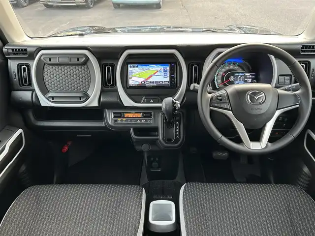 マツダ フレア クロスオーバー ハイブリッド XS 島根県 2020(令2)年 5.6万km ブルーイッシュブラックパール3 純正ナビ　/フルセグＴＶ　/ＤＶＤ再生　/Ｂｌｕｅｔｏｏｔｈ　/衝突軽減ブレーキ　/レーンアシスト　/ビルトインＥＴＣ　/前席シートヒーター　/純正ＬＥＤヘッドライト　/オートライト/スマートキー　/プッシュスタート　/純正フロアマット/スペアキー1本