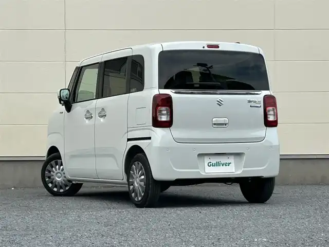 スズキ ワゴンＲ スマイル HYBRID X 茨城県 2022(令4)年 1.1万km ピュアホワイトP ワンオーナー/純正メモリナビ/　(AM/FM/BT)/全方位カメラ/ビルドインETC2.0/フルセグ/クルーズコントロール/シートヒーター/プッシュスタート/HUD/両側パワースライドドア/LEDヘッドライト/純正フロアマット/純正アルミホイール