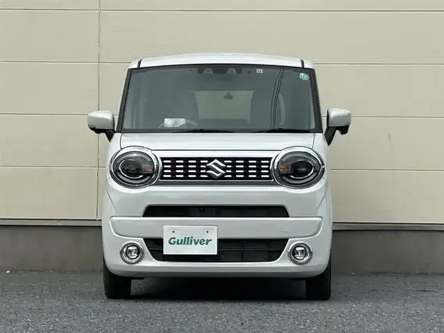 スズキ ワゴンＲ スマイル HYBRID X 茨城県 2022(令4)年 1.1万km ピュアホワイトP ワンオーナー/純正メモリナビ/　(AM/FM/BT)/全方位カメラ/ビルドインETC2.0/フルセグ/クルーズコントロール/シートヒーター/プッシュスタート/HUD/両側パワースライドドア/LEDヘッドライト/純正フロアマット/純正アルミホイール