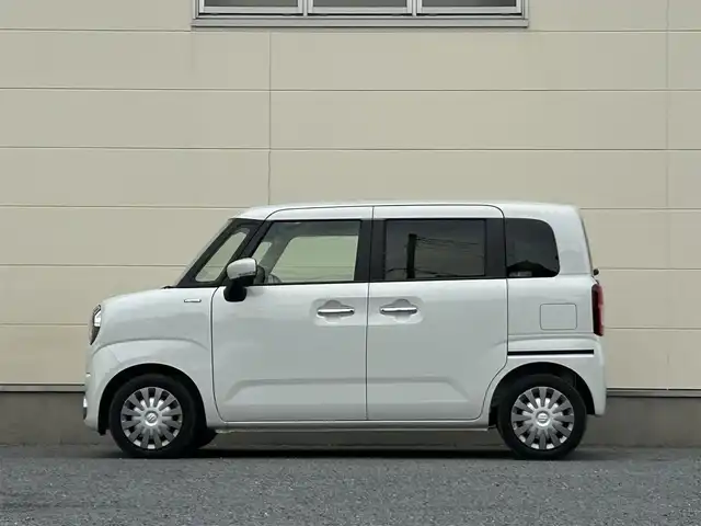 スズキ ワゴンＲ スマイル HYBRID X 茨城県 2022(令4)年 1.1万km ピュアホワイトP ワンオーナー/純正メモリナビ/　(AM/FM/BT)/全方位カメラ/ビルドインETC2.0/フルセグ/クルーズコントロール/シートヒーター/プッシュスタート/HUD/両側パワースライドドア/LEDヘッドライト/純正フロアマット/純正アルミホイール