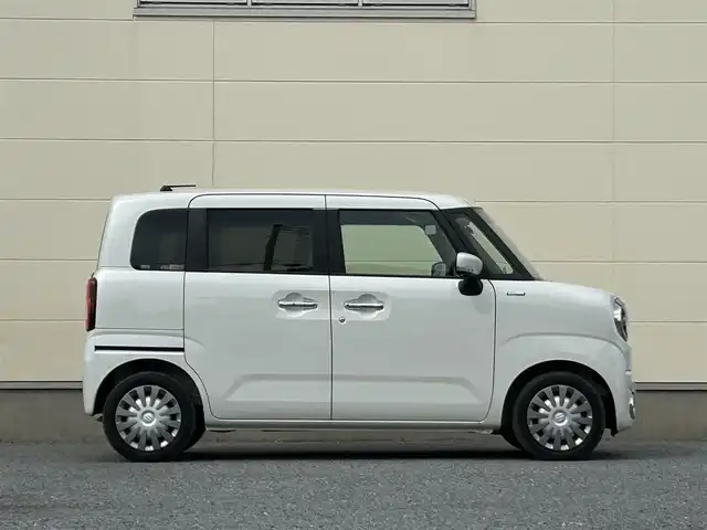 スズキ ワゴンＲ スマイル HYBRID X 茨城県 2022(令4)年 1.1万km ピュアホワイトP ワンオーナー/純正メモリナビ/　(AM/FM/BT)/全方位カメラ/ビルドインETC2.0/フルセグ/クルーズコントロール/シートヒーター/プッシュスタート/HUD/両側パワースライドドア/LEDヘッドライト/純正フロアマット/純正アルミホイール