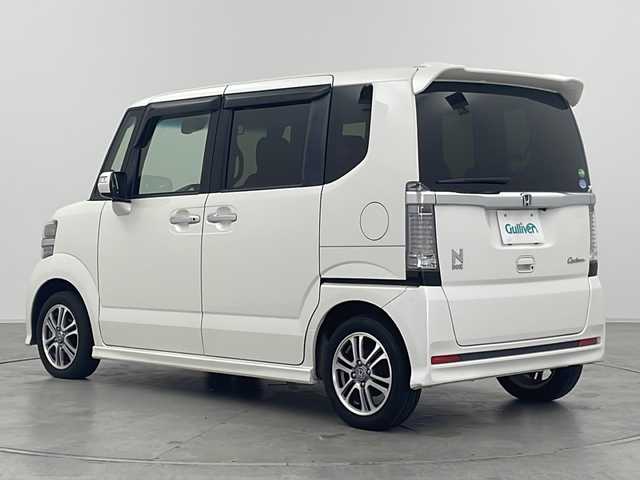 ホンダ Ｎ ＢＯＸ カスタム G Lパッケージ 群馬県 2016(平28)年 7.7万km プレミアムホワイトパールⅡ ナビ　バックカメラ　フルセグＴＶ　衝突被害軽減ブレーキ　ビルトインＥＴＣ　両側電動スライドドア　純正１４インチアルミホイール　ＨＩＤヘッドライト　オートライト　フォグライト　スマートキー　禁煙車