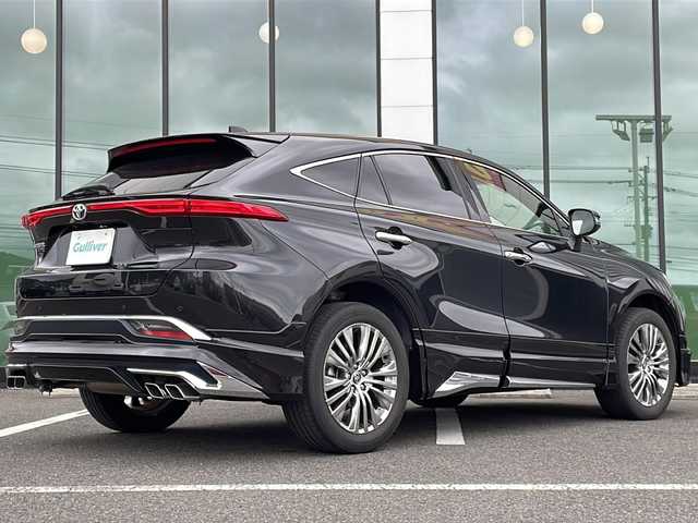 トヨタ ハリアー Z 福岡県 2021(令3)年 3.5万km プレシャスブラックパール 純正ナビ/JBLサウンドシステム/フルセグＴＶ/Bluetooth/全周囲カメラ/デジタルインナーミラー/パワーバックドア/クルーズコントロール/純正アルミホイール/モデリスタエアロ/ＥＴＣ２．０/ハーフレザーシート/LEDヘッドライト/コーナーセンサー/スペアキー/社外フロアマット
