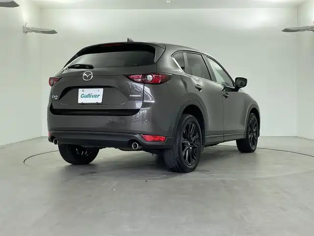 マツダ ＣＸ－５ XD ブラックトーンエディション 福井県 2021(令3)年 3.9万km グレー 純正マツダコネクトナビ/フルセグTV/Bluetooth/USB/Carplay/AM/FM/全方位モニター/衝突軽減ブレーキ/クルーズコントロール/革巻きステアリング/ステアリングリモコン/ステアリングヒーター/パドルシフト/ステアリングチルド機構/ハーフレザーシート/パワーシート/シートヒーター /パワーバックドア /オートライト /フォグランプ/プッシュスタート /スペアキー/ブラインドスポットモニター/ウィンカー・電動格納式ミラー/リアワイパー