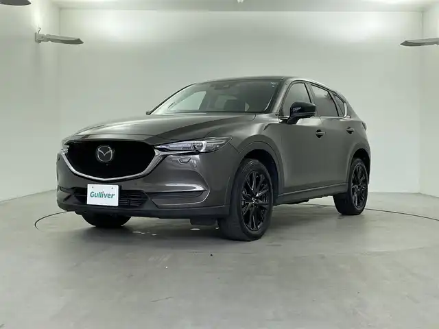 マツダ ＣＸ－５ XD ブラックトーンエディション 福井県 2021(令3)年 3.9万km グレー 純正マツダコネクトナビ/フルセグTV/Bluetooth/USB/Carplay/AM/FM/全方位モニター/衝突軽減ブレーキ/クルーズコントロール/革巻きステアリング/ステアリングリモコン/ステアリングヒーター/パドルシフト/ステアリングチルド機構/ハーフレザーシート/パワーシート/シートヒーター /パワーバックドア /オートライト /フォグランプ/プッシュスタート /スペアキー/ブラインドスポットモニター/ウィンカー・電動格納式ミラー/リアワイパー