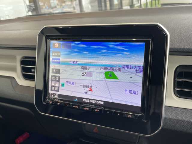 スズキ イグニス ハイブリッド MF 愛知県 2020(令2)年 6.3万km キャラバンアイボリーパールメタリック/ブラック 2トーンルーフ スズキセーフティーセンス/純正8型ナビ/全方位カメラ/クルーズコントロール/シートヒーター/バックカメラ/純正アルミホイール/ルーフレール/LEDヘッドライト/パドルシフト/ETC/衝突軽減システム/フルセグ/CD DVD/Bluetooth/ステアリングスイッチ/スマートキー/プッシュスタート