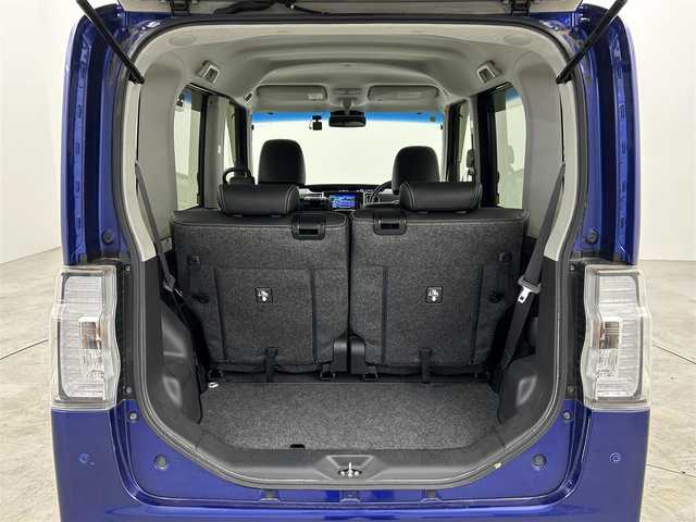 ダイハツ タント カスタムX トップED LTD SAⅢ 福岡県 2018(平30)年 2.5万km ディープブルークリスタルマイカ 純正ナビ（フルセグＴＶ）　/パノラマモニター　/前方ドライブレコーダー　/コーナーセンサー　/衝突被害軽減ブレーキ　/アイドリングストップ　/両側電動スライドドア　/ハーフレザー　/シートヒーター　/純正１４インチＡＷ