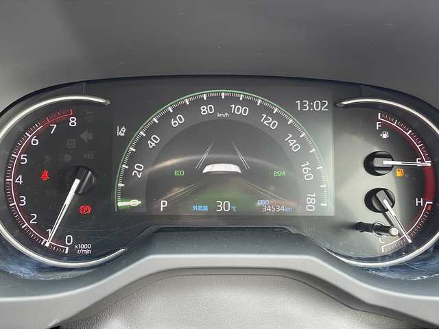 トヨタ ＲＡＶ４ G 三重県 2020(令2)年 3.5万km アティチュードブラックマイカ 社外9型ナビ(AM/FM/CD/DVD/TV/BT)/フルセグTV/バックカメラ/BSM/ビルトインETC/ステアリングヒーター/レザーシート/D席パワーシート/前席シートヒーター/前後ドライブレコーダー/コーナーセンサー/レーダークルーズコントロール/電子パーキング/USB給電ポート/オートハイビーム/LEDヘッドライト/革巻きステアリング/純正フロアマット/電動リヤゲート/電動格納ミラー/禁煙車