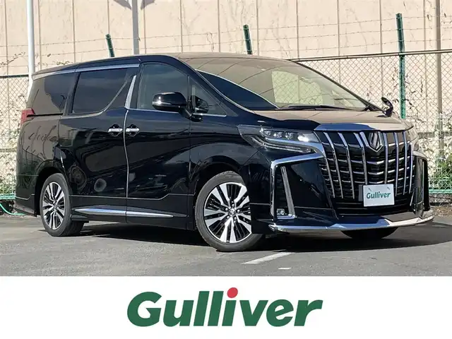 トヨタ アルファード S Cパッケージ 東京都 2020(令2)年 4.7万km ブラック モデリスタエアロ/純正８型ディスプレイオーディオ/・BluetoothAudio/・MiraCast/・CD/SD/DVD/AM/FM/Toyota Safety Sense/・プリクラッシュセーフティ	/・レーントレーシングアシスト	/・レーダークルーズコントロール	/・オートマチックハイビーム/・クリアランスソナー	/バックカメラ/ブラックレザーシート/・パワーシート（1.2列目）/・前席シートヒーター/・前席エアシート/両側パワースライドドア/電動リアゲート/ステアリングヒーター/ウッド調ステアリング/ステアリングスイッチ/LEDヘッドライト/LEDフォグランプ/シーケンシャルランプ/ドライブレコーダー（FR）/ビルトインETC/電動パーキングブレーキ/横滑り防止装置/プッシュスタート/スマートキー×2/純正18inAW/純正フロアマット/ロールサンシェード
