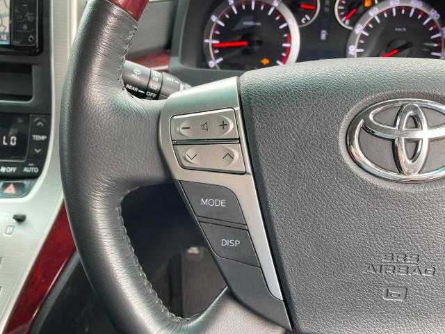 トヨタ ヴェルファイア 2．4Z 岩手県 2008(平20)年 6万km ダークブルーマイカ 純正ＨＤＤナビ　フルセグＴＶ／ＣＤ／ＤＶＤ　/バックカメラ　/フリップダウンモニター　/スペアキー有　/片側パワースライドドア　/ＥＴＣ　/二列目オットマン　/ＷＡＣ　/ステアリングリモコン　/ＡＷ：ＴＲＤ