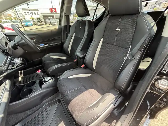トヨタ アクア G G’s 宮城県 2015(平27)年 5.5万km ブラックマイカ スマートエントリーパッケージ/・スマートエントリー/スタートシステム/・イモビライザー/・オートライト/純正SDナビ（NSCP-W64）/ワンセグTV/バックカメラ/クルーズコントロール/ブラック加飾専用LEDヘッドランプ/車高調/革巻きステアリング/ステアリングリモコン/ブラック合皮/アルカンターラコンビスポーツシート/ドライブレコーダー/ビルトインETC/純正AW17インチ/登録時走行距離54940km