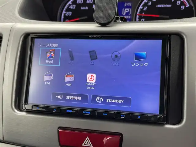 スバル ステラ カスタム R 群馬県 2011(平23)年 6.8万km ブラックマイカメタリック 社外７インチナビ　ＣＤ　ＤＶＤ　前後ドライブレコーダー　ＨＩＤヘッドライト　純正アルミホイール１５インチ　電動格納ミラー　オートエアコン　スマートキー　プッシュスタート　フォグランプ　禁煙車