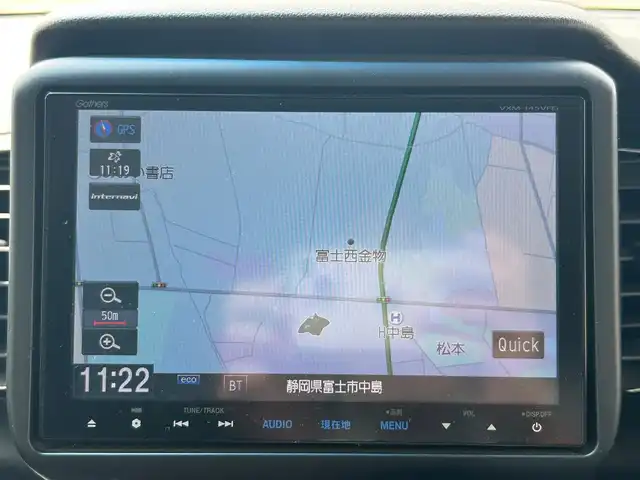 ホンダ Ｎ ＢＯＸ カスタム SSパッケージ 静岡県 2014(平26)年 6.8万km スマートブラック エンジンスタート/パワーステアリング/パワーウィンドウ/アイドリングストップ/AAC/スマートキー（スペアキー：1本）/バックカメラ/ETC/純正SDナビ（フルセグTV、DVD再生機能有、CDチェンジャー）/ベンチシート/純正フロアマット/布系シート/両側パワースライドドア/純正アルミホイール/ABS/横滑り防止装置/オートライト/キセノンヘッドライト/W＋サイドエアバッグ/カーテンエアバッグ/衝突軽減システム