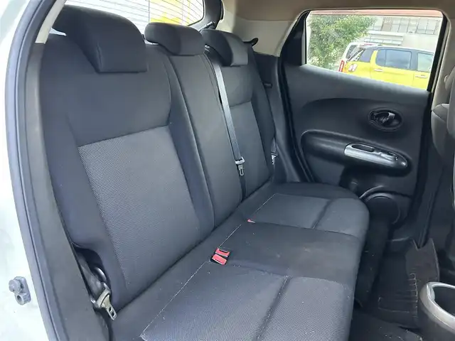 日産 ジューク 15RS 静岡県 2010(平22)年 12.4万km ホワイトパール CD/AM/FM/リモコンキー/取扱説明書/保証書/電動格納ミラー