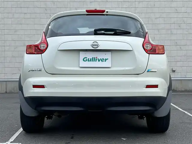 日産 ジューク 15RS 静岡県 2010(平22)年 12.4万km ホワイトパール CD/AM/FM/リモコンキー/取扱説明書/保証書/電動格納ミラー