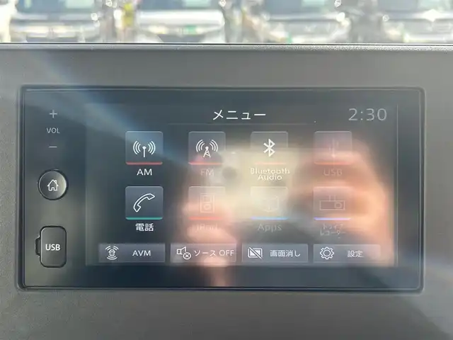日産 ルークス ハイウェイスター X 静岡県 2021(令3)年 2.3万km チタニウムグレーメタリック 純正SDナビ（BT接続）/全方位カメラ/純正アルミホイール/純正フロアマット/LEDヘッドライト/エンジンスタートボタン/パワーステアリング/パワーウィンドウ/アイドリングストップ/スマートキー/AAC/USB入力端子/布系シート/ベンチシート/片側パワースライドドア/ABS/横滑り防止装置/前後コーナーセンサー/W+サイドエアバッグ/衝突軽減システム