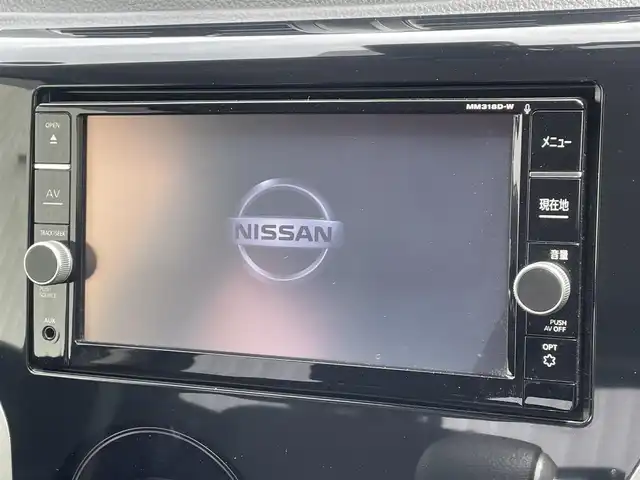 日産 デイズ ハイウェイスターX 福岡県 2018(平30)年 6.2万km オーシャンブルーP 純正ナビ（ＭＭ３１８Ｄ－Ｗ）/フルセグTV/CD/DVD/SD/AUX/FM/AM/全周囲カメラ/エマージェンシーブレーキ/LDW/アイドリングストップ/ＨＩＤヘッドライト/フォグランプ/オートハイビーム/ＥＴＣ/純正１４ＡＷ