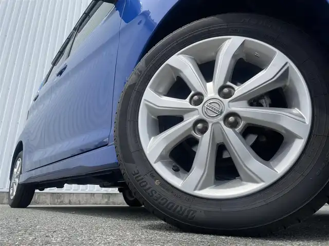 日産 デイズ ハイウェイスターX 福岡県 2018(平30)年 6.2万km オーシャンブルーP 純正ナビ（ＭＭ３１８Ｄ－Ｗ）/フルセグTV/CD/DVD/SD/AUX/FM/AM/全周囲カメラ/エマージェンシーブレーキ/LDW/アイドリングストップ/ＨＩＤヘッドライト/フォグランプ/オートハイビーム/ＥＴＣ/純正１４ＡＷ