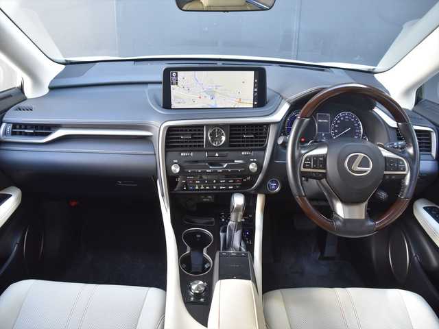 レクサス ＲＸ 450h バージョンL 和歌山県 2020(令2)年 5.6万km パール ワンオーナー /FSRモデリスタエアロ /ACC /HUD /純正ナビ /フルセグ /全方位カメラ /シートヒーター /シートクーラー /ステアリングヒーター /電動バックドア /前席パワーシート /純正20AW /ドラレコ /コーナーセンサー /ETC
